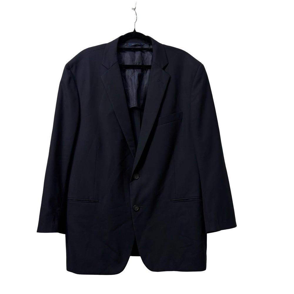 Brooks Brothers Blazer 44S Dark Blue Regent BrooksCool Wool Blend Sport Coat